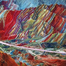 Colorful Mountain،visit iran، iran travel agencies ،Iran tour packages، tour operators in iran